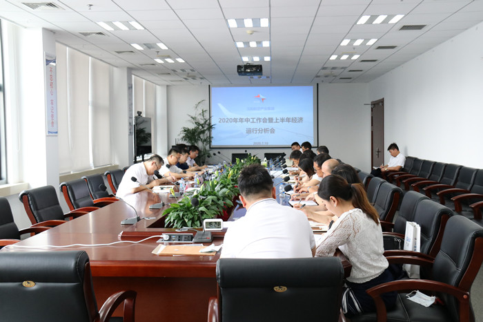 集团召开2020年年中工作会议暨上半年经济运行分析会