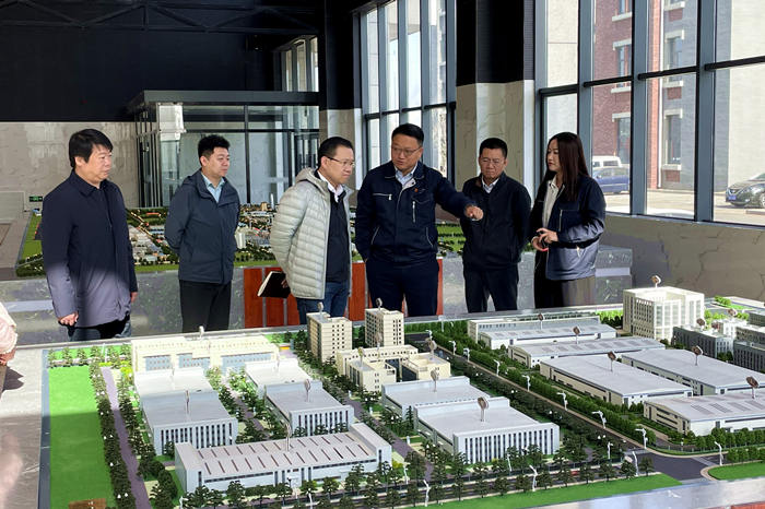 市发改委领导到99499威尼斯集团开展调研座谈